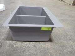 Shadow Grey Double Bowl Drop-In Sink 22"x33"x9"
