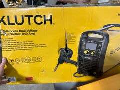 Klutch Dual-Voltage Multi-Process 4-in-1 Welder with Inverter