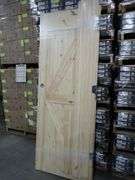 Unassembled Knotty Pine Door 30"x80" RH