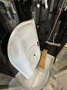 Black Luxury Shower 32"x47" RHD, Jetted, With Many Accessories