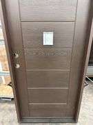 Dark Walnut, Ext Fiberglass, 107 Groove, 36"x80" RH
