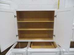 Newport White Kitchen Cabinet Set 10'x14'x10'