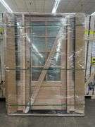 Exterior 8-Lite Mahogany Door 1-3-1 RH