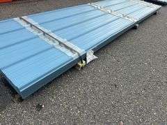 Slate Blue Corrugated Metal Panel 3'x12'