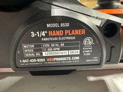 WEN 3-1/4 in. 6 Amp Corded Hand Planer