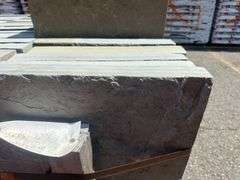 Natural Cleft Pattern Blue Stone, 2 1/2" x Assorted Sizes