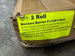 Moisture Barrier 4'x125'x 6Mil