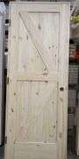 Unassembled Knotty Pine Door 30"x80" RH