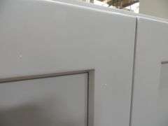 Assembled Stone Harbor Gray Kitchen Cabinet Set 10'x14'x10'