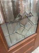 Exterior Fiberglass Deco Door With 2 Side Lites 63 1/2"x81 1/2" RH