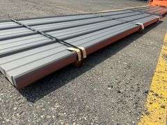 Dull Galvanized Metal Panel 3'x12'
