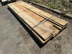 Red Oak Outs Rough Cut Hardwood Lumber 1"xRWxRL (Longest Board is Approximately 12')