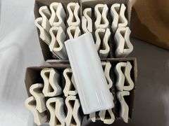 Daltile Restore Bright White Glazed Ceramic Chair Rail Trim Tile