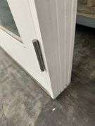 White Exterior 15 Lite Double Patio Door 72"x80"