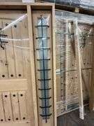 Exterior Castle Knotty Alder With Speakeasy Door 1-3-1 LH