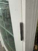 White Exterior 15 Lite Double Patio Door 72"x80"