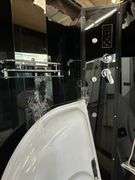 Black Luxury Shower 32"x47" RHD, Jetted, With Many Accessories