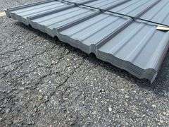 Dull Galvanized Metal Panel 3'x12'