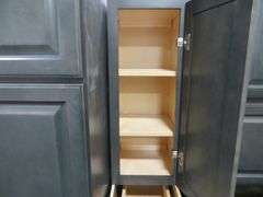 Newcastle Gray Kitchen Cabinet Set 12'x15'