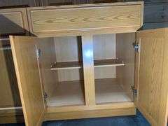 Regal Oak Kitchen Cabinet Set 12'x12'