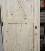 Unassembled Knotty Pine Door 30"x80" RH