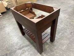 Dark Walnut, Indus 2, 36" Vanity
