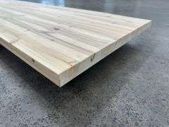 Live Edge, Birch Butcher Block Countertop, 1.5"x25"x98"