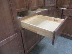 Rustic Walnut Shaker Kitchen Cabinet Set 10'x15'