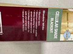 cordless window blind 47.625in -59.625in
