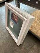 Cream Casement Vinyl Window 24"x24"