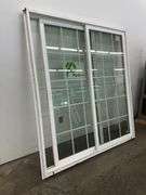 Patio Slider Vinyl Frame Door 71 1/2"x79 1/2"