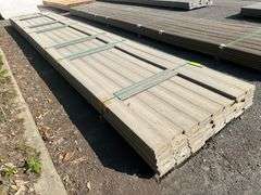 Grey Composite Decking 1"x6"x20'