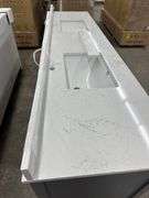Miranda Dark Gray 84" Double Vanity