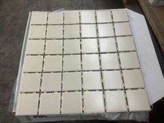 Soho Linen Matte Porcelain Mosaics Tile 2"x2"