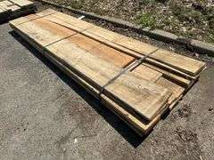 Red Oak Outs Rough Cut Hardwood Lumber 1"xRWxRL (Longest Board is Approximately 12')