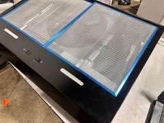 CFM Convertible Under-Cabinet Range Hood with Light in Black