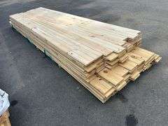 White Pine T&G EBCB Paneling 1"x6"x14' (Longest Board Is 14')