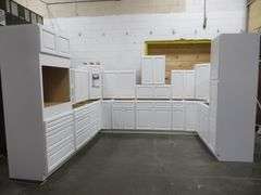 Newport White Kitchen Cabinet Set 10'x14'x10'