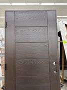 Dark Walnut, Ext Fiberglass, 107 Groove, 36"x80" RH