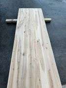 Live Edge, Birch Butcher Block Countertop, 1.5"x25"x98"