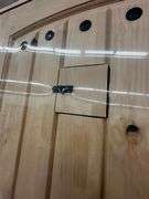 Exterior Castle Knotty Alder With Speakeasy Door 1-3-1 LH