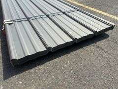 Dull Galvanized Metal Panel 3'x12'