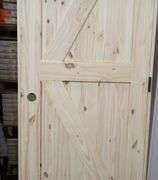Unassembled Interior Knotty Pine Door 30"x80" LH