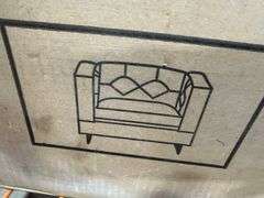 Abbyson Cindey Leather Chair