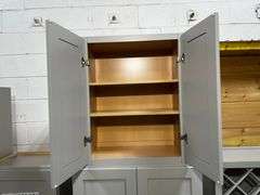 Stone Harbor Gray Kitchen Cabinet Set 16'