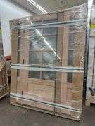 Exterior 8-Lite Mahogany Door 1-3-1 RH