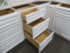 Newport White Kitchen Cabinet Set 10'x14'x10'