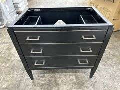 Black , Manhattan, 36" Vanity