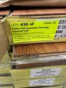 Toffee Oak Laminate Flooring 12mmx8"x48"