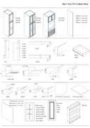 Newport White Kitchen Cabinet Set 12'x12'